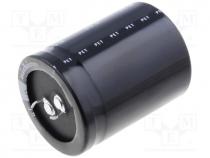 Capacitor electrolytic, THT, 470uF, 400V, Ø35x40mm, 20%, 3000h