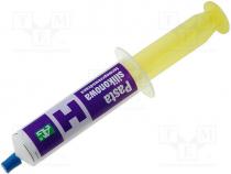 Heat transferring paste, white, silicon based, 25g