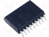 Integrated circuit 4k x24 Flash 21I/O 40MHz SOIC28