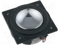 Loudspeaker, miniature, 2W, 8, 32x32x13mm, 150÷20000Hz, Ø 32mm