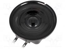 Loudspeaker, 2W, 8, Ø50x18mm, 180....17000Hz, Ø 50mm, IP65