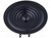 Loudspeaker, mylar, waterproof, 2W, 8, 200÷15000Hz, 64mm