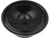 Loudspeaker, waterproof, 2W, 8, Ø50x17mm, 0.25....10kHz, IP65