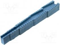 Tool for shaping leads, for axial components