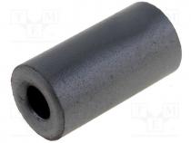 Ferrite sleeve, L 28.5mm, Int.dia 6mm, Out.diam 14mm, 0,30mm