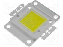 Power LED, COB, 50W, 6500(typ)K, white, 3500(typ)lm, 140, 1500mA