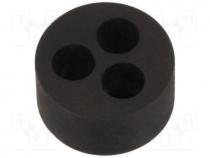 Insert for gland, with metric thread, Size  M20, IP68, 5mm