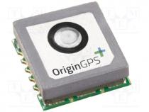 Module GPS, 2.5m, 1PPS, I2C, SPI, UART, -163dBm, -40....85C, SMD, 15mW