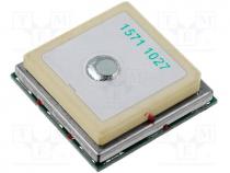 Module GPS, 2m, 1us, 0,01m/s, -159dBm, 3.3÷5.5VDC, 3.5g, SMD