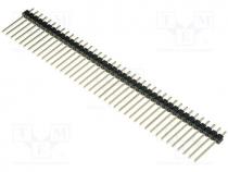 Pin header, pin strips, male, PIN 40, straight, 2.54mm, THT, 1x40