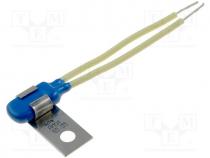 Sensor  thermostat, Output conf  NC, Topen 65C, Tclos 40C, 2.5A