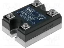 Relay  solid state, Ucntrl 3÷32VDC, 10A, 5÷120VDC, Series  ASR
