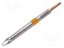 Tip, chisel, 1.78mm, 350....398C