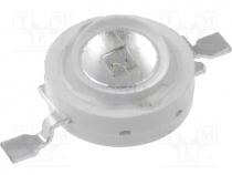 Power LED, 1W, ultraviolet, 405nm, 120, 0.2-0.8lm