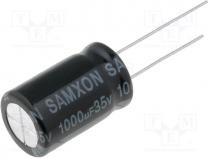 Capacitor  electrolytic, THT, 1000uF, 35V, Ø12.5x20mm, Pitch 5mm