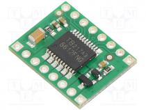 DC-motor driver, IC  TB6612FNG, 100kHz, 1A, Uin mot 4.5....13.5V