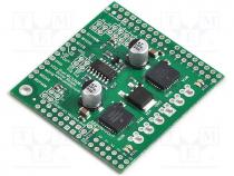 DC-motor driver, IC  MC33926, 20kHz, 3A, Uin mot 5....28V, Channels 2