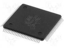 Integrated circ.8bit MCU 128KB flash 4KB EEPROM TQFP100