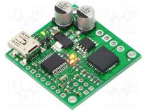 DC-motor driver, IC  MC33926, 20kHz, 3A, Uin mot 5....28V, Channels 1