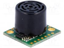 Sensor  distance, 2.5÷5.5VDC, ultrasonic, F meas 20 Hz, 0÷6.45m