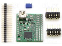 Controller, servomechanism driver, 5....16VDC, Channels 12, 1....333Hz