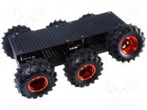 Robo.access  wheeled chassis, 75 1, black, 420x300x130mm