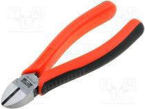 Pliers, side, for cutting, ergonomic two-component handles