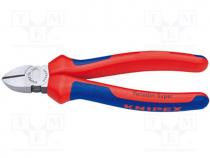 Pliers, side, for cutting, ergonomic two-component handles