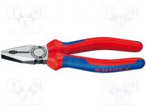 Pliers, universal, 200mm, for bending, gripping and cutting