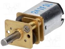 Motor  DC, with gearbox, 3....9VDC, Medium Power, 50 1, 420rpm, 700mA