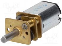 Motor  DC, with gearbox, 3....9VDC, Medium Power, 30 1, 730rpm, 700mA