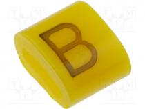 Markers for cables and wires, 1.1....2.5mm, H 3mm, A 6mm, L 5mm