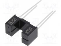 Sensor  optocoupler, 35V, CTR@If  180%@20mA, Slot width  5.4mm