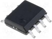 AVR microcontroller, Flash 4kx8bit, EEPROM 256B, SRAM 256B, SO8