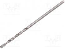 Drill bit, Ø 1.3mm, Application  metal, plastic, hardened