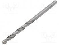 Drill bit, Ø 3mm, Application  metal, plastic, hardened