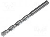 Drill bit, Ø 4mm, Application  for concrete, L 75mm