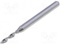 Drill bit, Ø 1.9mm, Application  PCB, Holder type 1/8" (3,175mm)