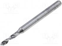 Drill bit, Ø 2.1mm, Application  PCB, Holder type 1/8" (3,175mm)