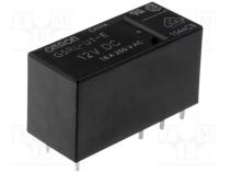 Relay  electromagnetic, SPDT, Ucoil 12VDC, 16A/250VAC, 16A/24VDC