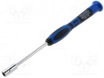 Screwdriver, precision, M5, Blade length 72mm, Overall len 175mm