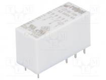 Relay  electromagnetic, DPDT, Ucoil 110VDC, 8A/250VAC, 8A/24VDC