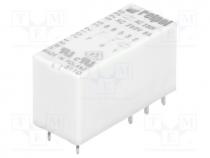 Relay  electromagnetic, DPDT, 8A/250VAC, 8A/24VDC, 8A, max440VAC