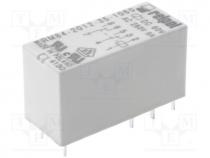 Relay  electromagnetic, DPDT, Ucoil 60VDC, 8A/250VAC, 8A/24VDC, 8A