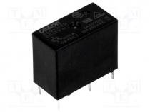 Relay  electromagnetic, SPDT, Ucoil 12VDC, 10A/250VAC, 5A/30VDC