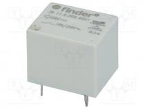 Relay  electromagnetic, SPDT, Ucoil 9VDC, 10A/250VAC, 10A/30VDC