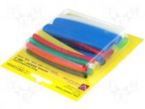 Heat shrink sleeve, hobby set medium 16pcs.