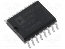 Digital isolator, general purpose, 2.7÷5.5VDC, SMD, SO16, 1Mbps