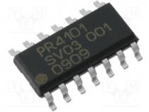 Driver, LED controller, 10mA, 0....10V, Channels 10, SO14