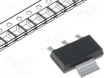 IC  power switch, 200mA, Channels 1, THT, SOT223-4